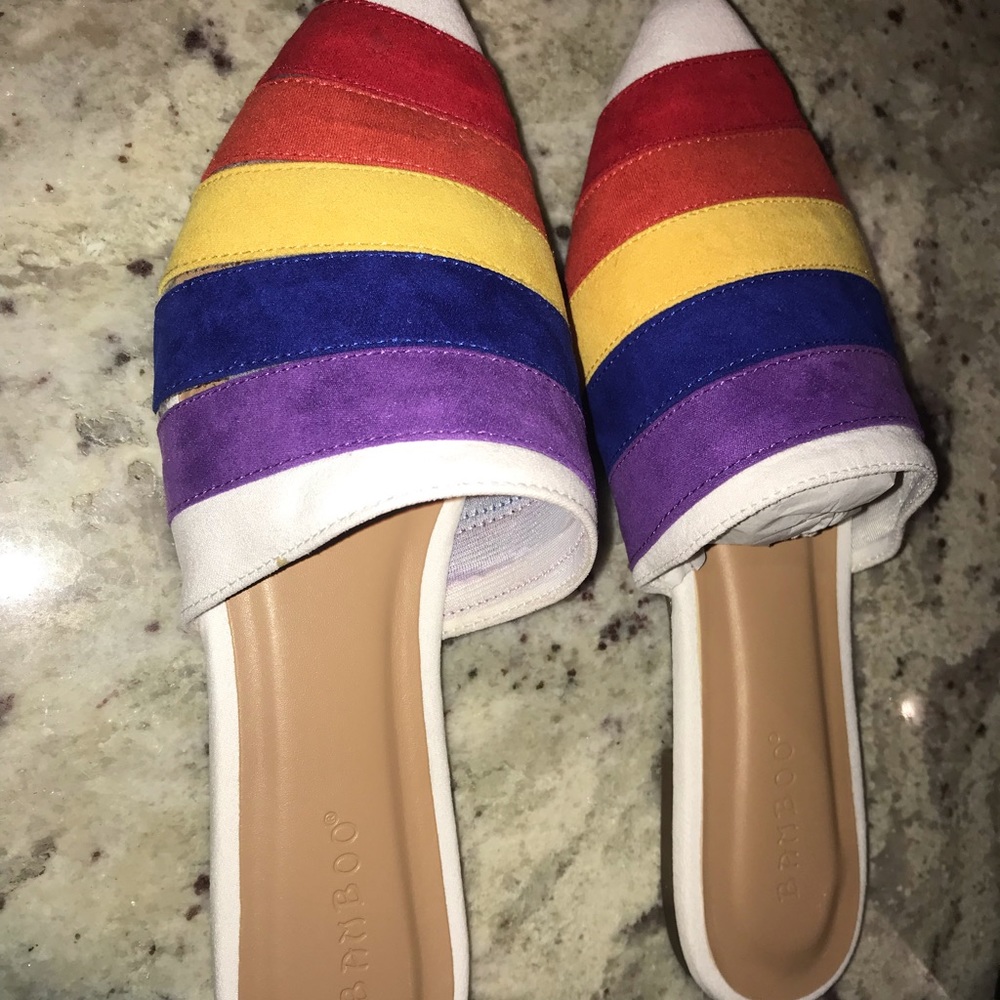 Multi-Colored Slip-Ons (Never worn) - Picture 2 of 3